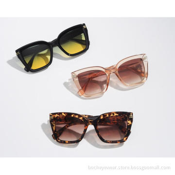 Hot Selling Handmade Wholesale sunglasses PC frame fashion custom logo